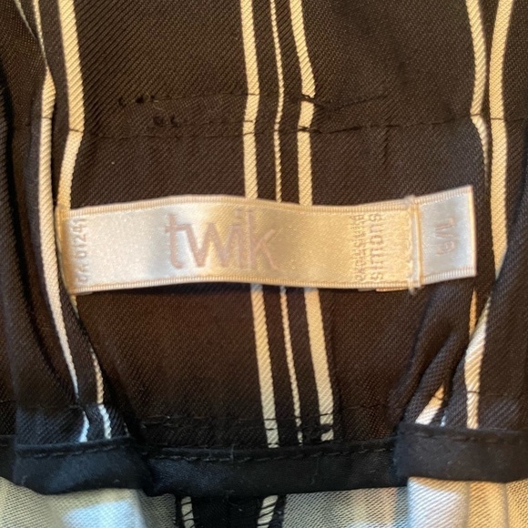 TWIK striped  paper bag pant - Picture 5 of 7